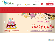 Tablet Screenshot of giftflora.com